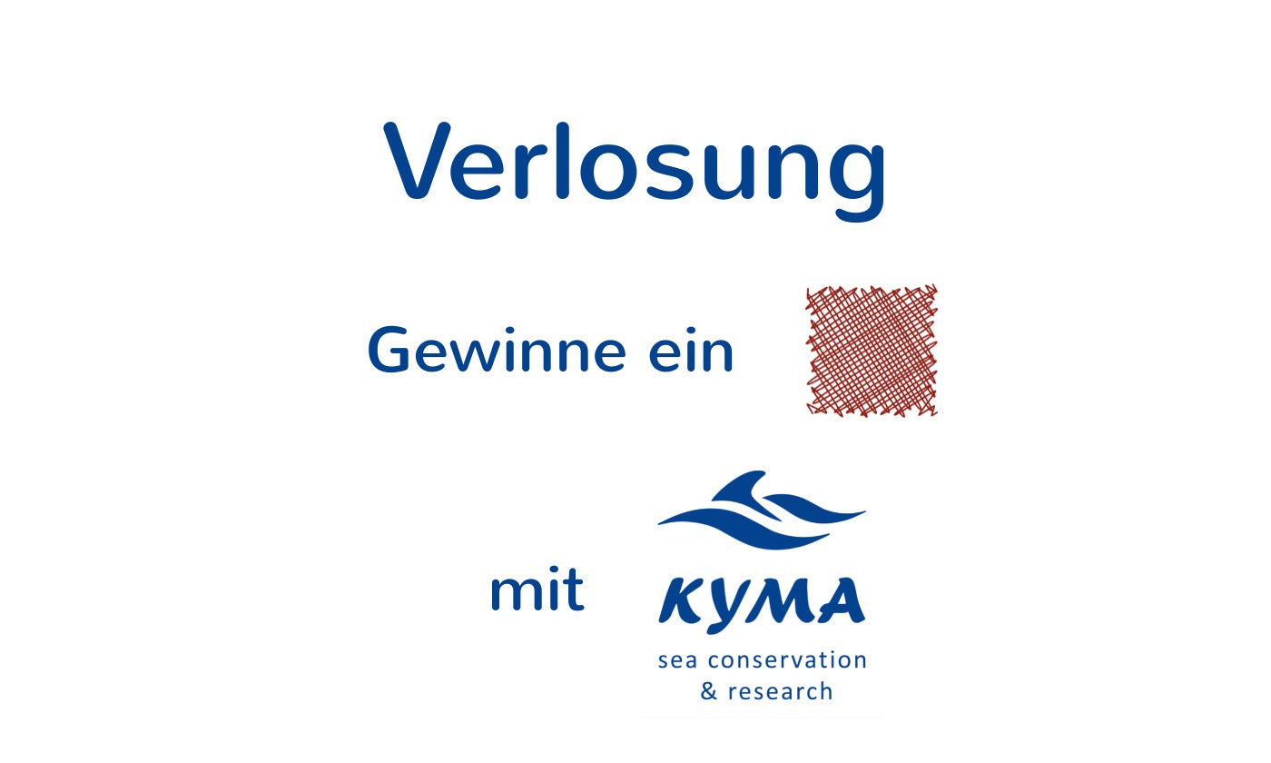 Text: Verlosung. Gewinnt ein Fischnetz With Benefits mit Kyma